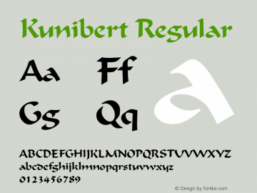 Kunibert Regular Brendel            :27.04.1995图片样张
