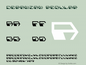 Deranian Regular 001.000图片样张