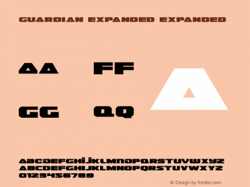 Guardian Expanded Expanded Version 2.0; 2015图片样张