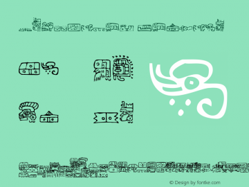 Epi-Olmec Regular Version 1.000 2008 initial release Font Sample