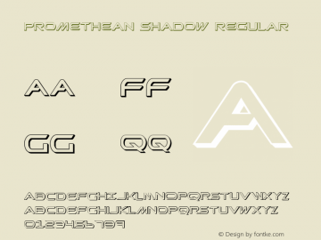 Promethean Shadow Regular 001.000图片样张