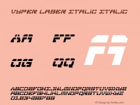 Vyper Laser Italic Italic 001.000图片样张