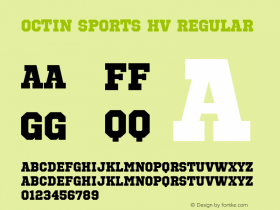 Octin Sports Hv Regular Version 1.000图片样张