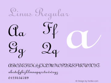 Linus Regular 001.003图片样张