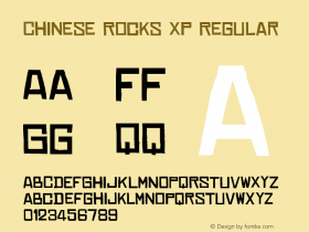 Chinese Rocks Xp Regular Version 1.01图片样张