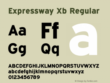 Expressway Xb Regular Version 4.000图片样张