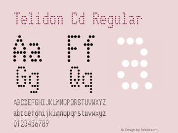 Telidon Cd Regular Version 3.001图片样张