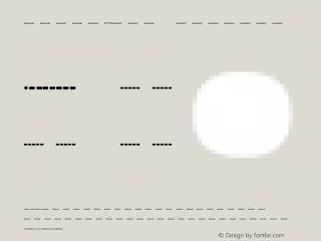 MorseCode Regular Unknown图片样张