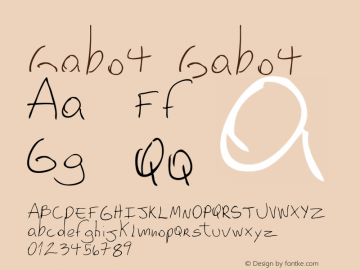 Gabo4 Gabo4 Version 001.000图片样张