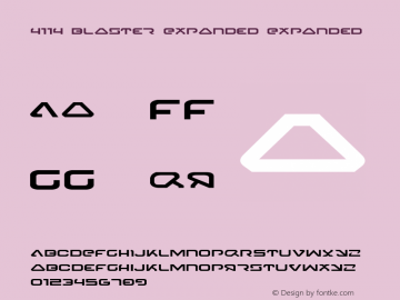 4114 Blaster Expanded Expanded 001.000图片样张