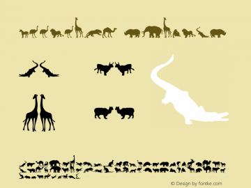 Zoologic Regular 001.000 Font Sample