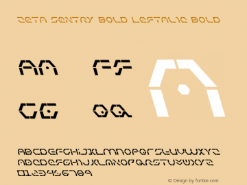 Zeta Sentry Bold Leftalic Bold 001.000图片样张