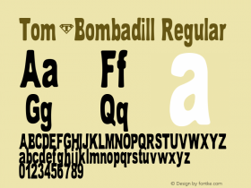 Tom-Bombadill Regular Version 1.00 November 7, 2007, initial release图片样张