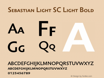 Sebastian Light SC Light Bold 001.000图片样张
