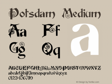 Potsdam Medium Version 001.000图片样张