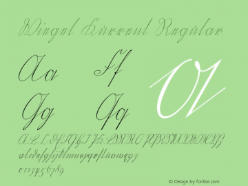 Wiegel Kurrent Regular 001.001图片样张