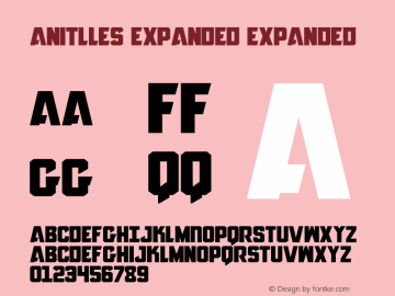 Anitlles Expanded Expanded 001.000图片样张