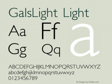 GalsLight Light Version 001.000图片样张