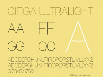 Cinga UltraLight Version 1.000图片样张