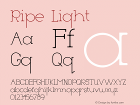 Ripe Light Version 1.003图片样张