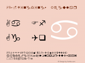 HP-Wingdings Regular 2图片样张