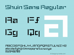 Shuin Sans Regular 001.000图片样张