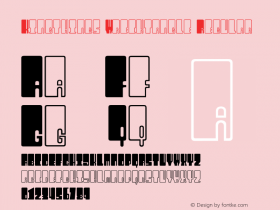 Kingthings Wrecktangle Regular 1.0图片样张