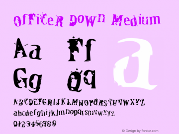 OfFiCeR DoWn Medium Version 001.000图片样张