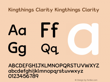 Kingthings Clarity Kingthings Clarity 1.1图片样张