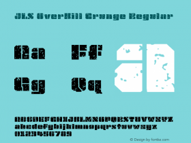 JLS OverKill Grunge Regular Version 1.001图片样张