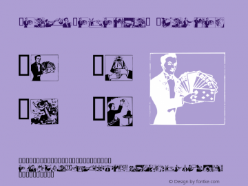 MagicCatalog1 Regular Macromedia Fontographer 4.1.5 11/24/03 Font Sample