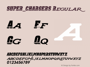 SUPER_CHARGERS Regular Version 1.00 August 31, 2004, initial release图片样张