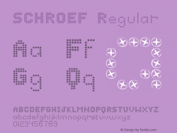 SCHROEF Regular Version 1.00                   MEI´09 Font Sample