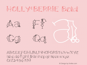 HOLLY&BERRIE Bold RECOVERD  25-12-'09图片样张