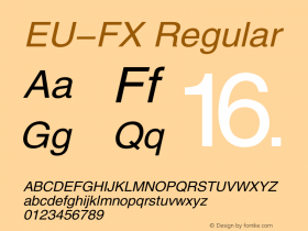 EU-FX Regular 2000;1.00图片样张