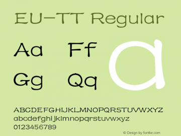 EU-TT Regular 1.20图片样张