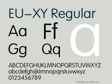 EU-XY Regular 1.20图片样张