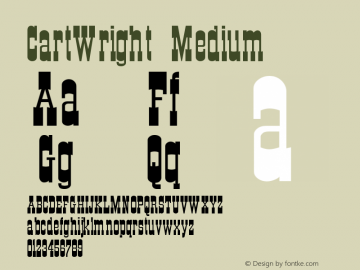 CartWright Medium Version 001.001图片样张