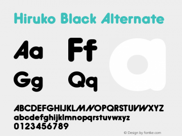Hiruko Black Alternate Version 1.001图片样张