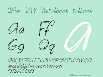 2Peas DW Sketchbook tchbook 0图片样张