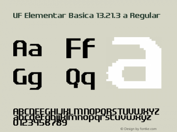 UF Elementar Basica 13.21.3 a Regular Version 1.01图片样张