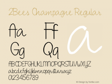 2Bees Champagne Regular Bee Version图片样张