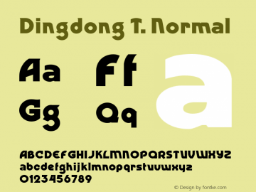 Dingdong T. Normal 1.0图片样张