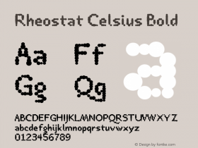 Rheostat Celsius Bold 001.000图片样张