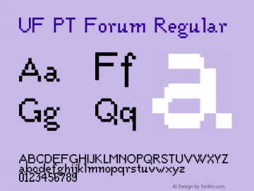 UF PT Forum Regular Version 1.01图片样张