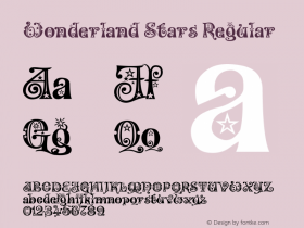 Wonderland Stars Regular Version 1.000 2008 initial release图片样张