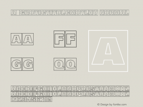 a_GroticTitulCmOtlHv Normal 01.03 Font Sample