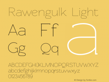 Rawengulk Light Version 0.9图片样张