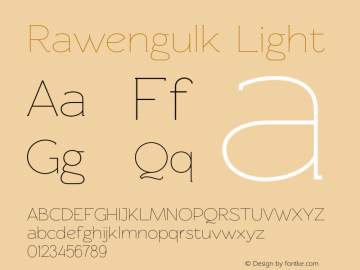 Rawengulk Light Version 0.93图片样张