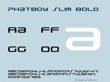 PhatBoy Slim Bold Version 1.600 2010 - July 2010图片样张